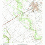 United States Geological Survey Edna, TX (1995, 24000-Scale) digital map