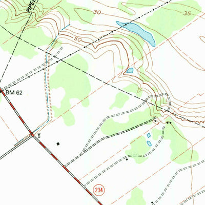 United States Geological Survey Edna, TX (1995, 24000-Scale) digital map