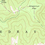 United States Geological Survey Edray, WV (1974, 24000-Scale) digital map