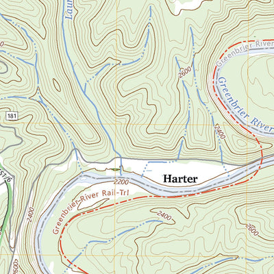 United States Geological Survey Edray, WV (2023, 24000-Scale) digital map