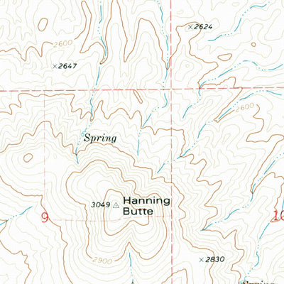 United States Geological Survey Edwall, WA (1973, 24000-Scale) digital map