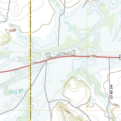 United States Geological Survey Edwards Branch, TX (2022, 24000-Scale) digital map