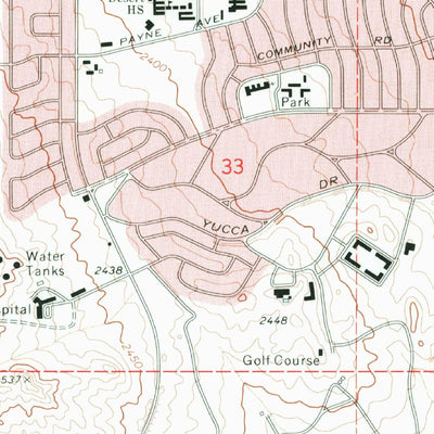 United States Geological Survey Edwards, CA (1973, 24000-Scale) digital map