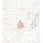 United States Geological Survey Edwards, CA (1992, 24000-Scale) digital map