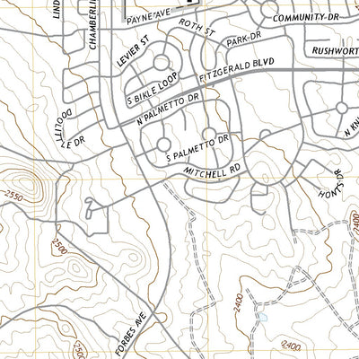 United States Geological Survey Edwards, CA (2022, 24000-Scale) digital map