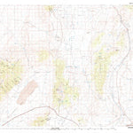 United States Geological Survey Edwards Creek Valley, NV (1983, 100000-Scale) digital map