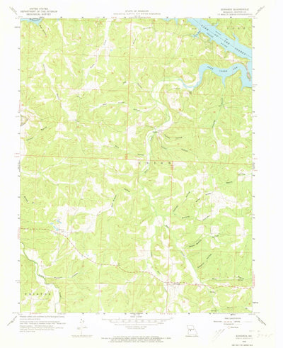 United States Geological Survey Edwards, MO (1959, 24000-Scale) digital map