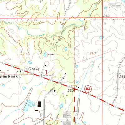 United States Geological Survey Edwards, MS (1972, 24000-Scale) digital map