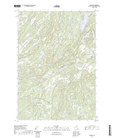 United States Geological Survey Edwards, NY (2023, 24000-Scale) digital map