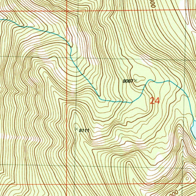 United States Geological Survey Edwardsburg, ID (2004, 24000-Scale) digital map