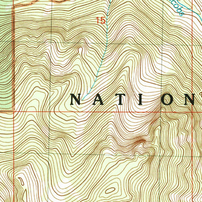 United States Geological Survey Edwardsburg, ID (2004, 24000-Scale) digital map