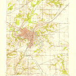 United States Geological Survey Edwardsville, IL (1950, 24000-Scale) digital map