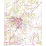 United States Geological Survey Edwardsville, IL (1954, 24000-Scale) digital map