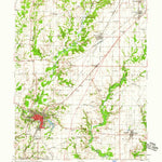 United States Geological Survey Edwardsville, IL (1954, 62500-Scale) digital map