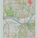 United States Geological Survey Edwardsville, KS (1984, 24000-Scale) digital map