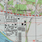 United States Geological Survey Edwardsville, KS (1984, 24000-Scale) digital map