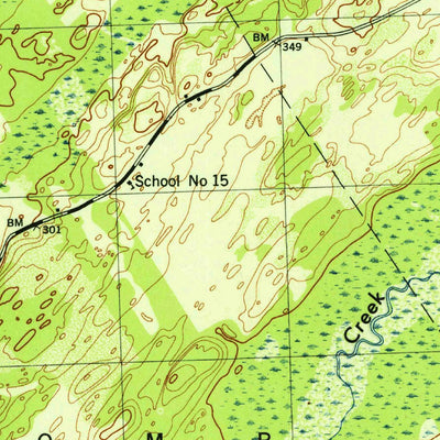 United States Geological Survey Edwardsville, NY (1943, 31680-Scale) digital map