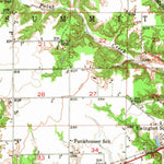 United States Geological Survey Effingham, IL (1950, 62500-Scale) digital map