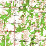 United States Geological Survey Effingham, IL (1950, 62500-Scale) digital map