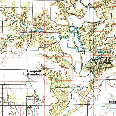 United States Geological Survey Effingham, IL (1986, 100000-Scale) digital map