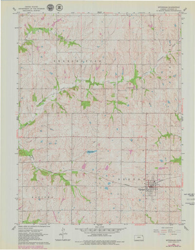 United States Geological Survey Effingham, KS (1961, 24000-Scale) digital map