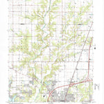 United States Geological Survey Effingham North, IL (1998, 24000-Scale) digital map