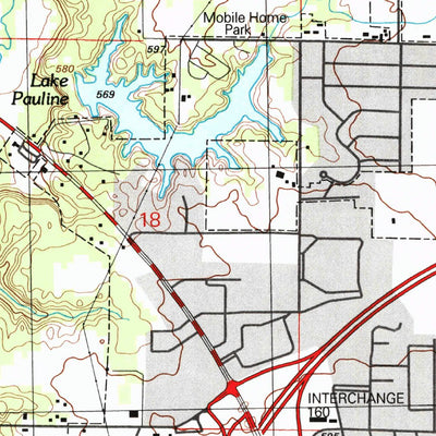 United States Geological Survey Effingham North, IL (1998, 24000-Scale) digital map