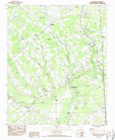 United States Geological Survey Effingham, SC (1986, 24000-Scale) digital map