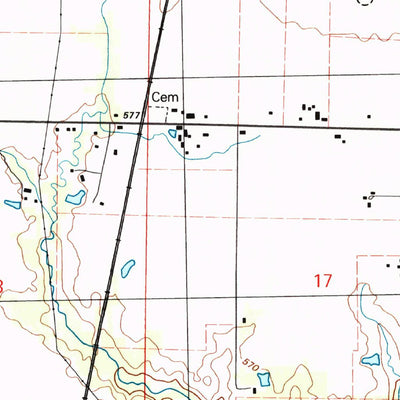 United States Geological Survey Effingham South, IL (1998, 24000-Scale) digital map
