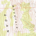 United States Geological Survey Egan Canyon, NV (1982, 24000-Scale) digital map