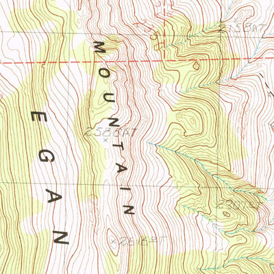 United States Geological Survey Egan Canyon, NV (1982, 24000-Scale) digital map