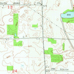 United States Geological Survey Ege, IN (1965, 24000-Scale) digital map