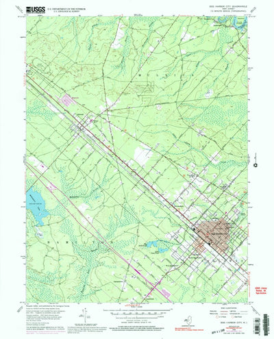 United States Geological Survey Egg Harbor City, NJ (1956, 24000-Scale) digital map