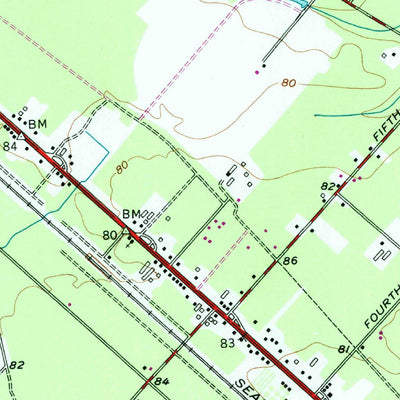 United States Geological Survey Egg Harbor City, NJ (1956, 24000-Scale) digital map