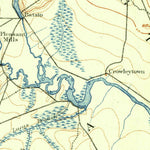 United States Geological Survey Egg Harbor, NJ (1890, 62500-Scale) digital map