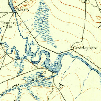 United States Geological Survey Egg Harbor, NJ (1890, 62500-Scale) digital map