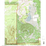 United States Geological Survey Egg Lake, CA (1993, 24000-Scale) digital map