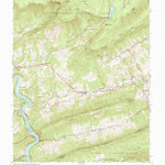 United States Geological Survey Eggleston, VA (1965, 24000-Scale) digital map