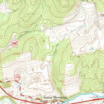 United States Geological Survey Eggleston, VA (1965, 24000-Scale) digital map