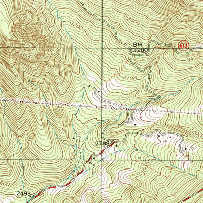 United States Geological Survey Eggleston, VA (1998, 24000-Scale) digital map