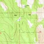 United States Geological Survey Egli Rim, OR (1982, 24000-Scale) digital map