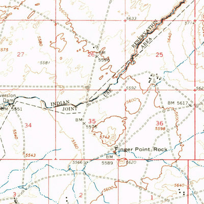 United States Geological Survey Egloffstein Butte, AZ (1966, 62500-Scale) digital map