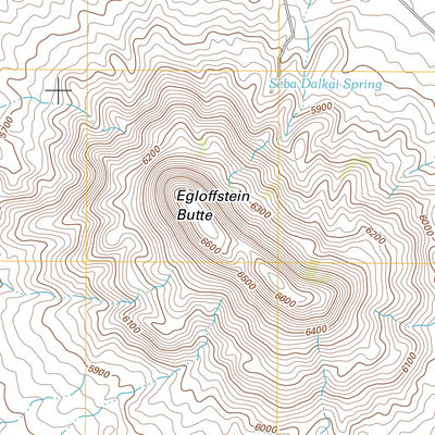 United States Geological Survey Egloffstein Butte, AZ (2011, 24000-Scale) digital map
