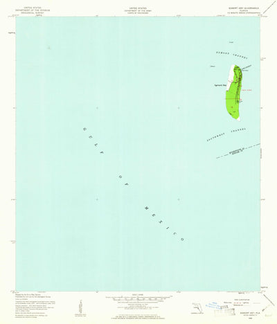 United States Geological Survey Egmont Key, FL (1944, 24000-Scale) digital map