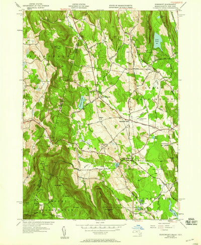 United States Geological Survey Egremont, MA-NY (1948, 24000-Scale) digital map