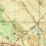 United States Geological Survey Egremont, MA-NY (1950, 25000-Scale) digital map