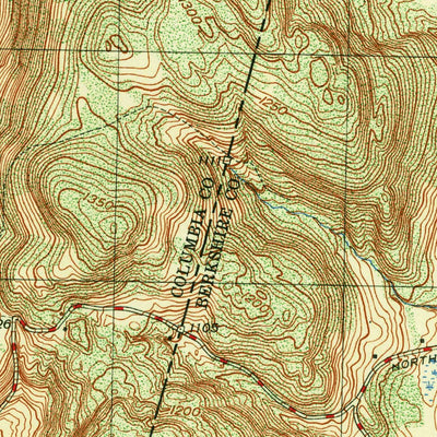 United States Geological Survey Egremont, MA-NY (1950, 25000-Scale) digital map