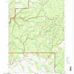United States Geological Survey Egypt Canyon, OR (1992, 24000-Scale) digital map