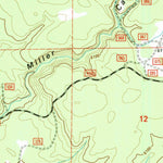 United States Geological Survey Egypt Canyon, OR (1992, 24000-Scale) digital map