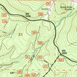 United States Geological Survey Egypt Canyon, OR (1992, 24000-Scale) digital map